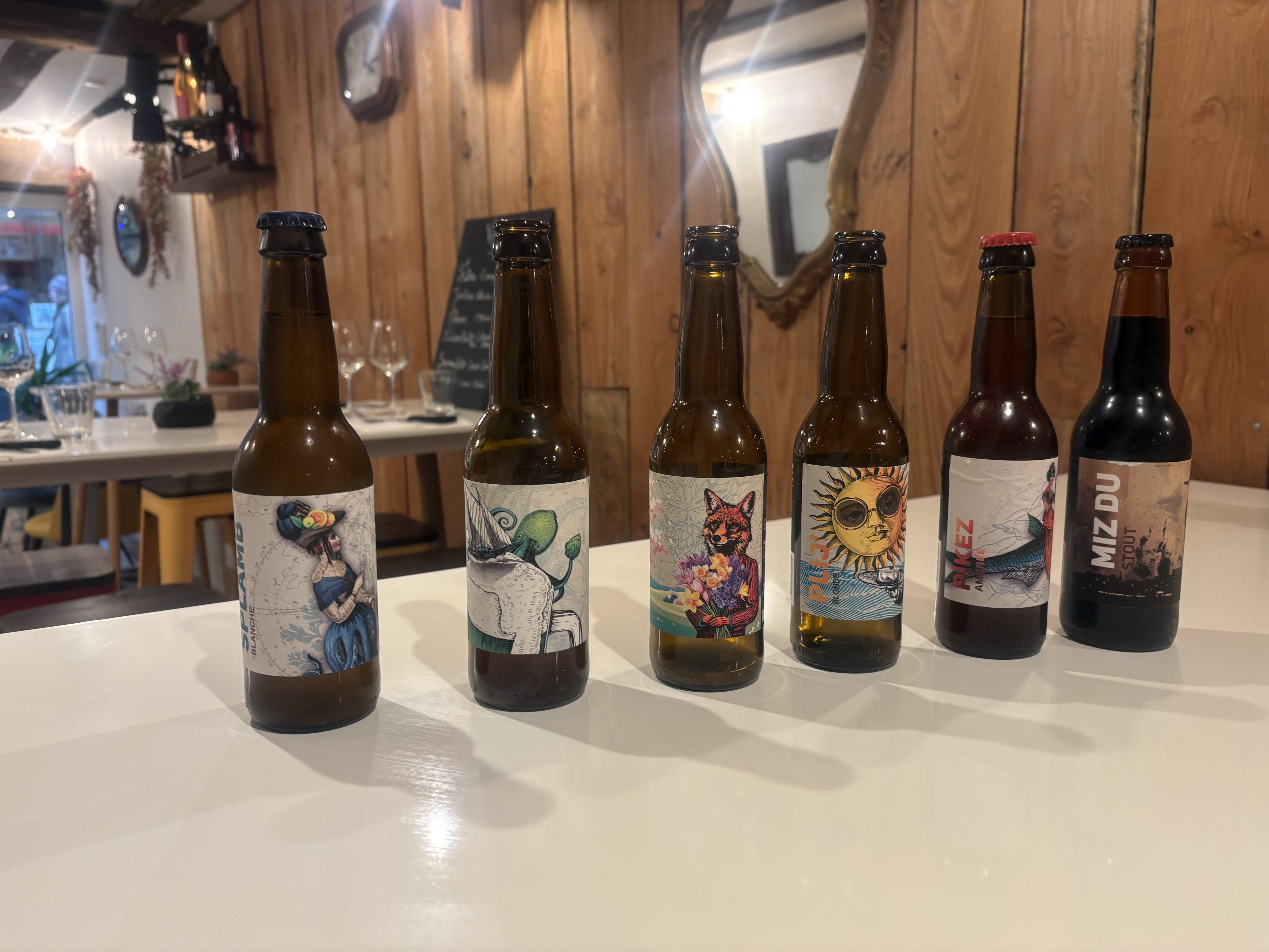 Sélection de bières artisanales